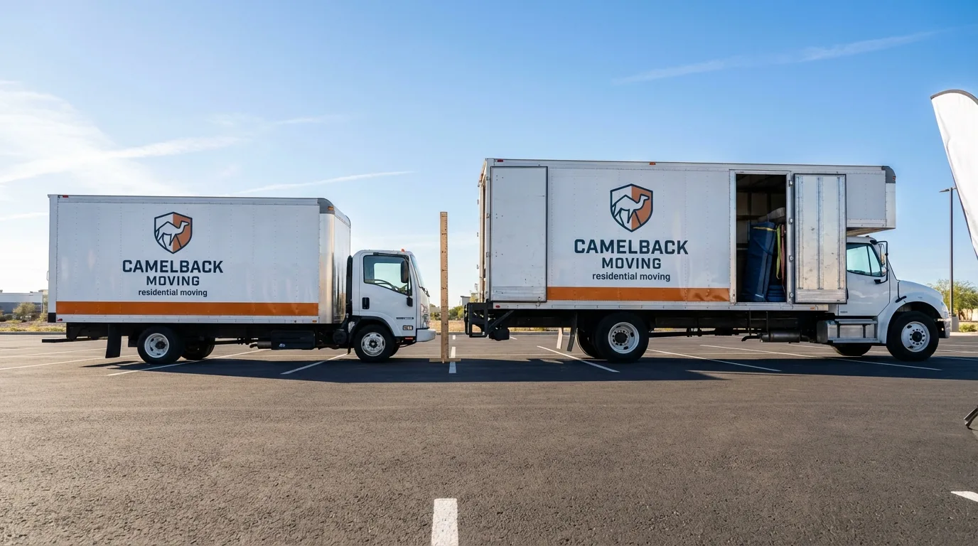 Moving truck size capacity guide in Lincolnwood